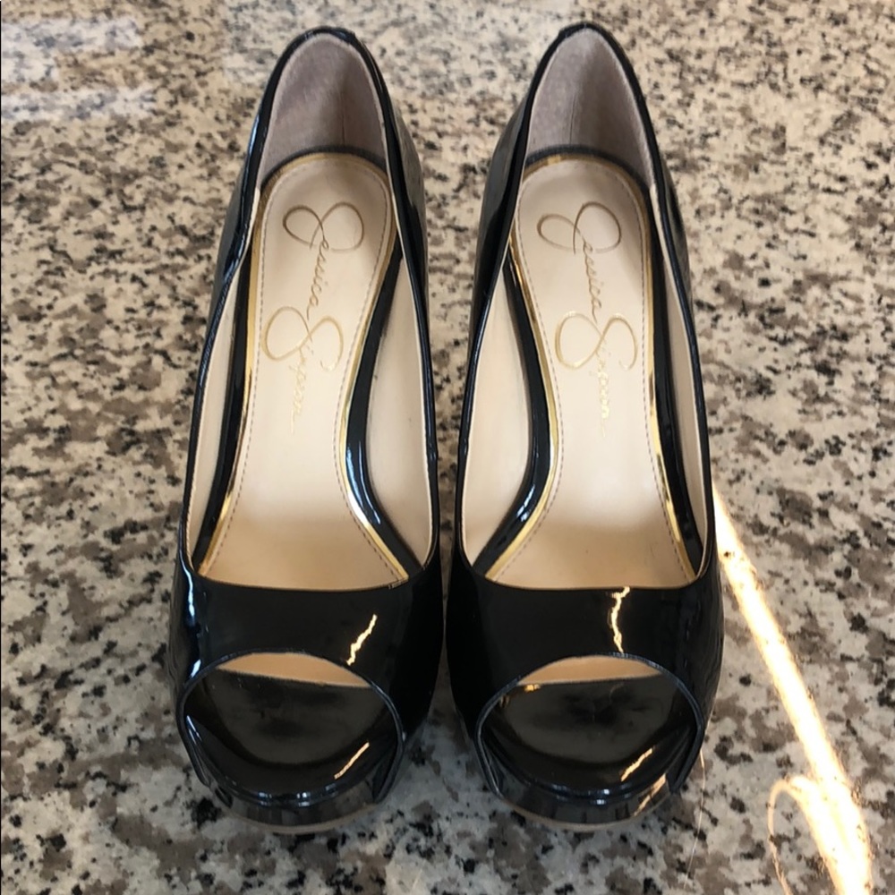Jessica Simpson Bethani wedges Size 6